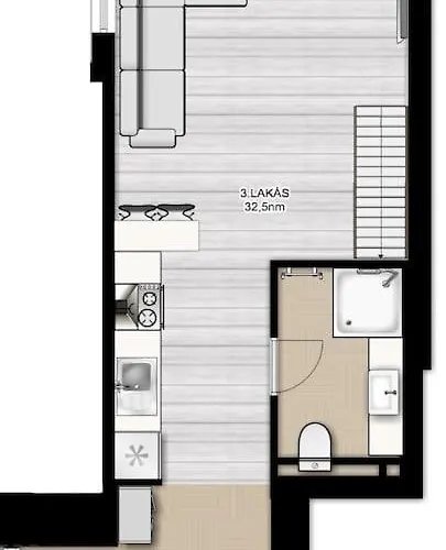Industrial By Danube, Margaret Island Apartament